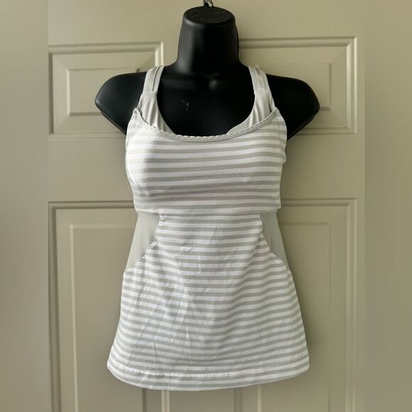Lululemon Cross My Heart Tank Size 4 - Picture 3 of 11